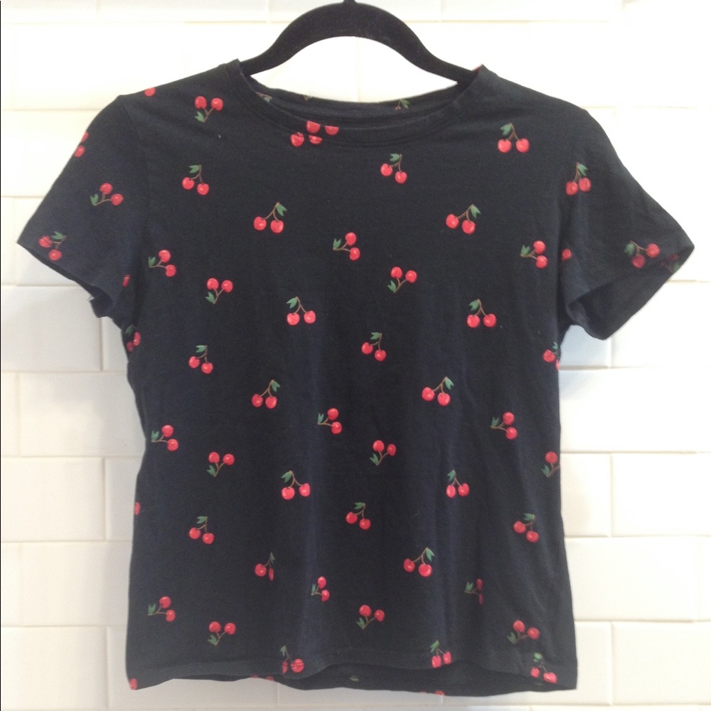 Cherry Print T-shirt